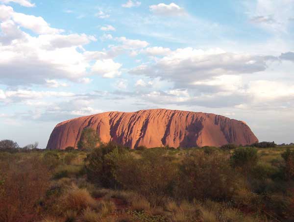 by not climbing the rock,