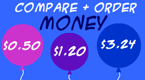 balloon pop money - order money