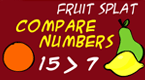 Compare Numbers - Fruit Splat