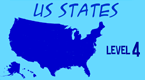 50 states - usa map game Level 1