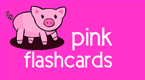 pink flashcards