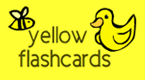 yellow flashcards