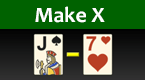 make X math card game - algebra skills