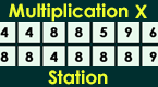 multiplication station  - math game