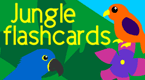 animal jungle flashcards for pre-k