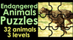 jigsaw puzzles - endangered animals