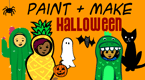 halloween - paint and makes