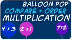 multiplication game - balloon pop 
