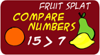 Compare Numbers - Fruit Splat