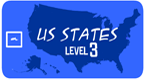 50 states - usa map game Level 3