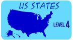 50 states - usa map game Level 4