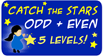 odd and even numbers - catch the stars