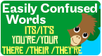 easily confused words - grammar game