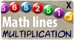 math lines - multiplication arcade game