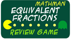 mathman - equivalent fractions review - math game
