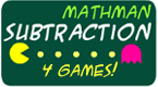 mathman - subtraction- math game