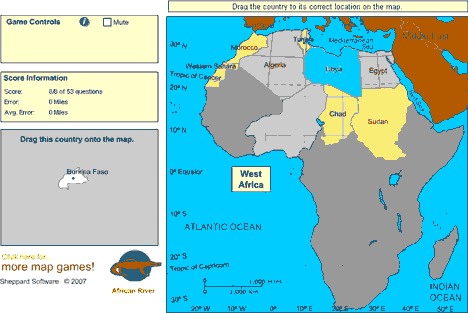 African Countries Level Two Online Learning