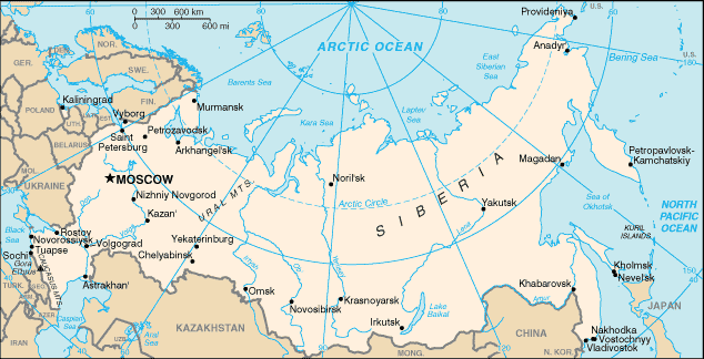 Snapshot Of Europe Russia