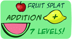 addition fruit splat game