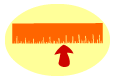 metric measuring, ruler game