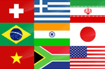 world flags game