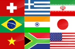 world flags